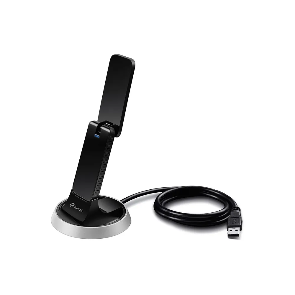TP-LINK trådlöst nätverkskort, USB 3.0, Dual Band, AC1900, WPS, svart