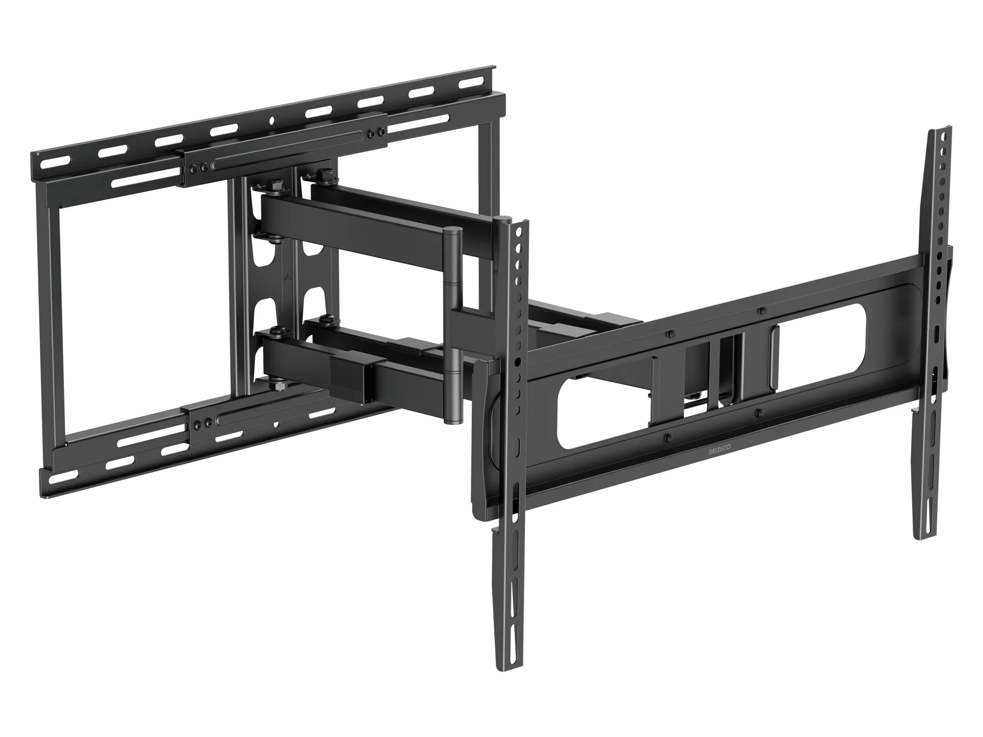 DELTACO OFFICE ARM-0260-B TV-v&auml;ggf&auml;ste, 37-86", 80 kg, Svart