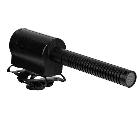 Boya BY-DMR7 Condenser Microphone with Integrated Flash Recorder, Black