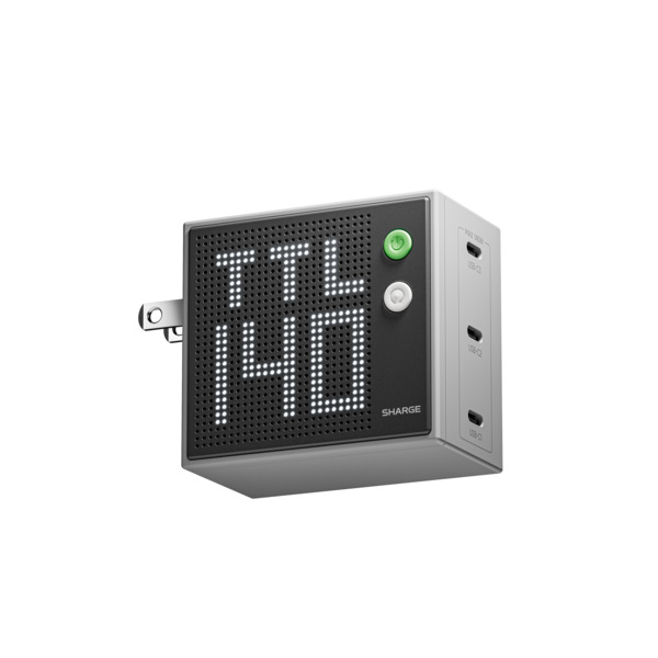 SHARGE Pixel 140W USB-C - Laturi, harmaa