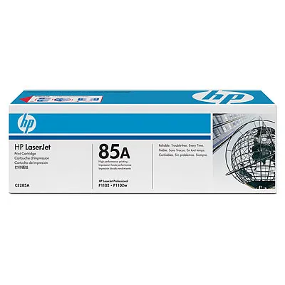 HP 85A CE285A toner cartridge, Black
