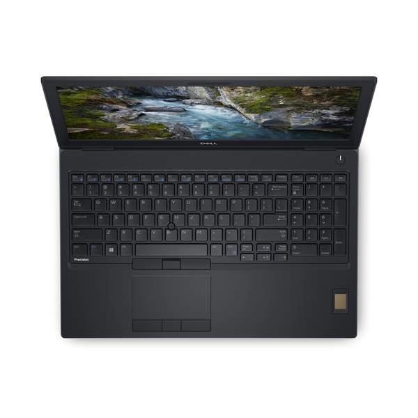 Dell 15.6&quot; Precision M7530, 1 Tt, Nvidia Quadro P3200M, Win 10 Pro -kannettava, musta