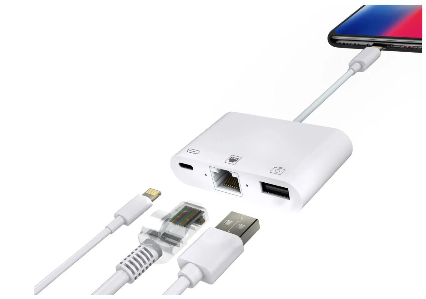 LIGHTNING HUB - iPhone / iPad