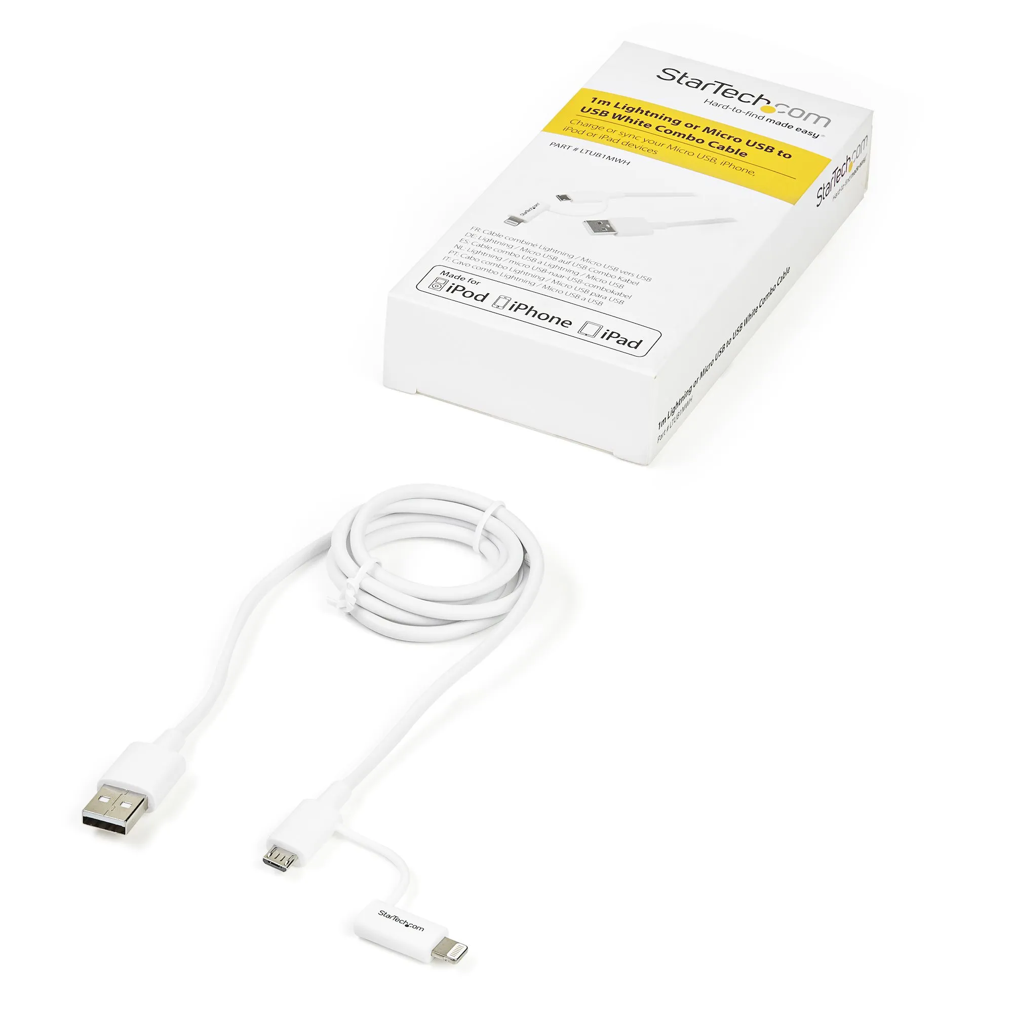 LIGHTNING/MICRO USB CABLE