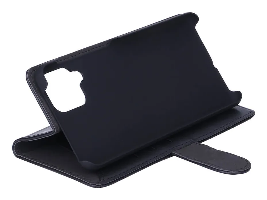 GEAR Wallet, Galaxy A12 - Wallet Case, Black