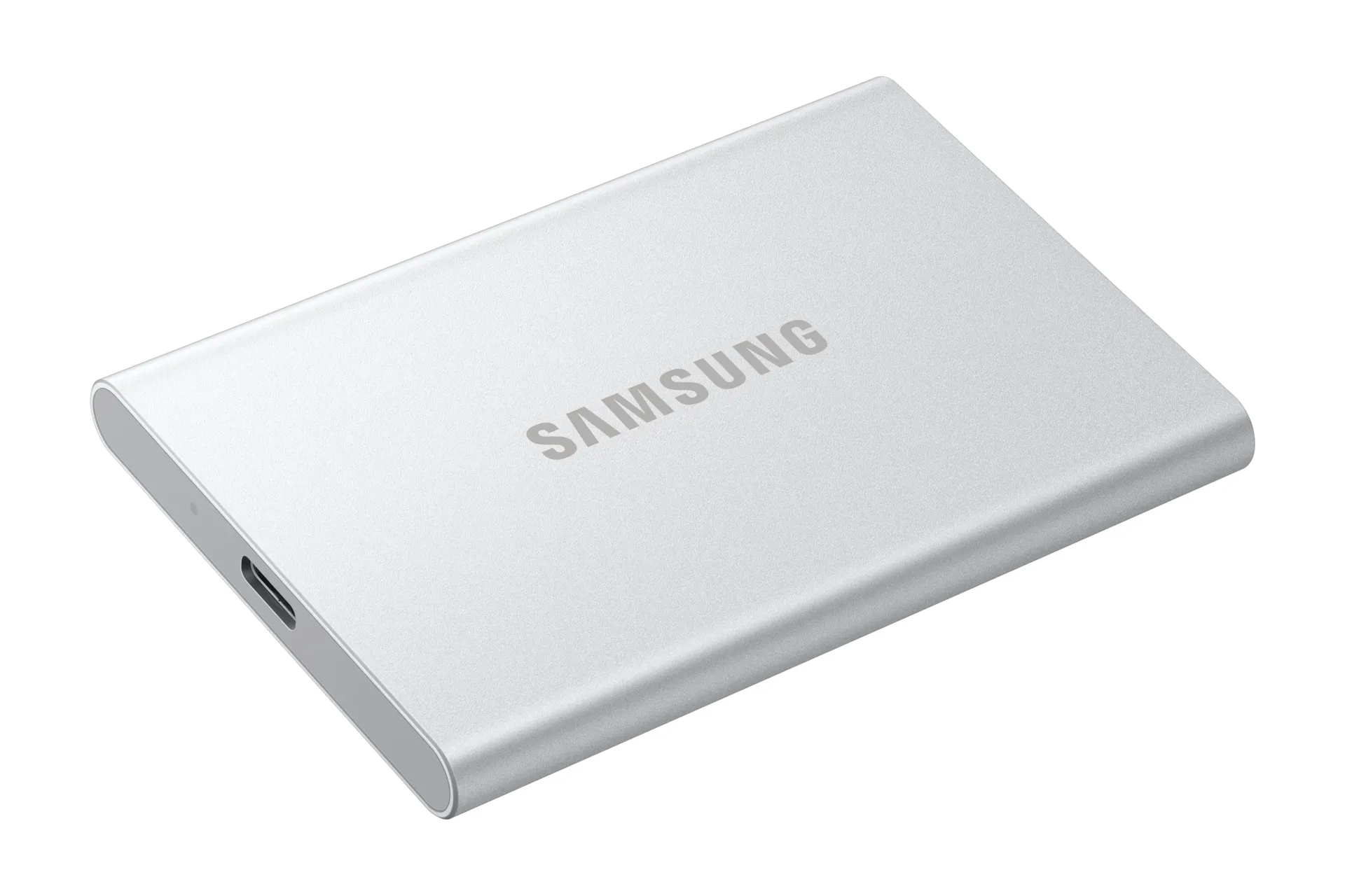 Samsung 1TB External SSD with USB 3.2 Gen 2 (USB-C), Portable, Shock Resistant, Hardware Encryption, Password Protection, Silver