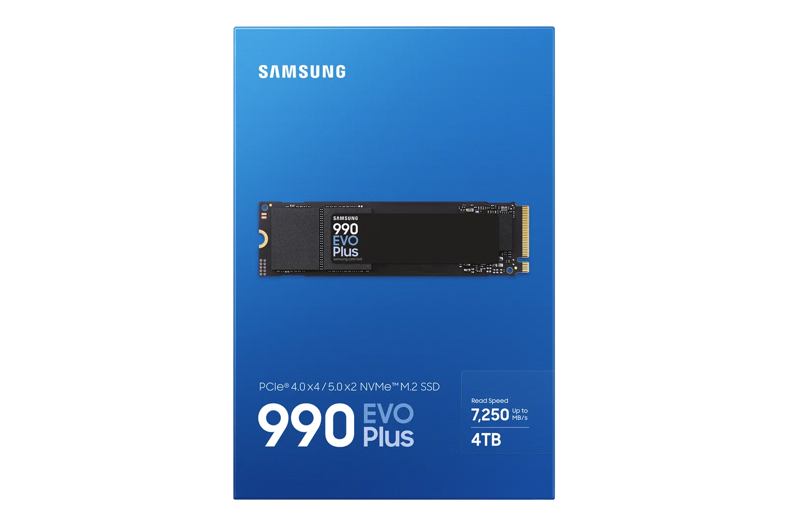 Samsung EVO Plus 4 TB, PCIe 4.0, M.2 - SSD