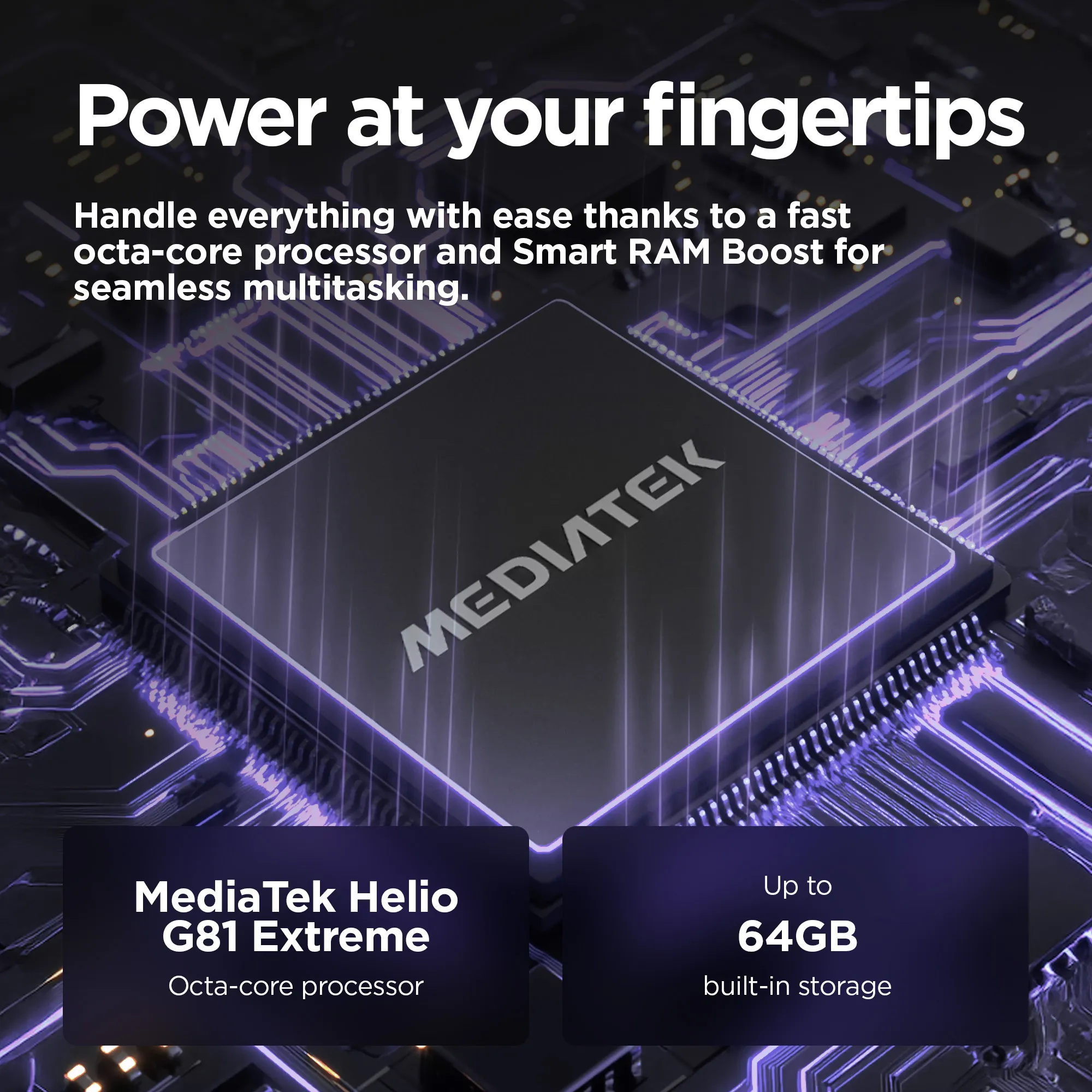 Motorola Moto E15 2/64GB, Blue