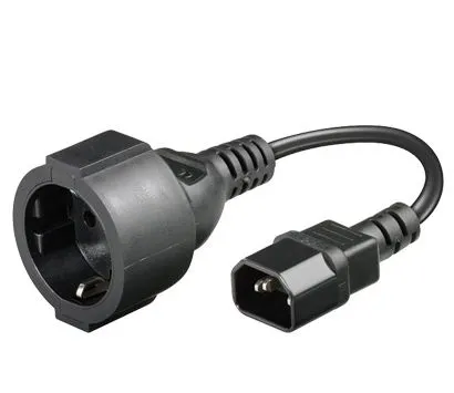 Power Cord C14 -Schuko M-F