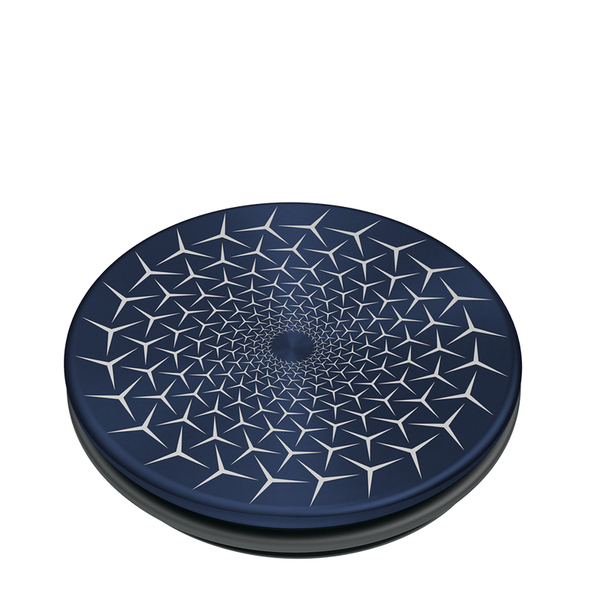 POPSOCKETS BackSpin Alum Propeller Avtagbart Grip med St&auml;llfunktion LUXE Spin