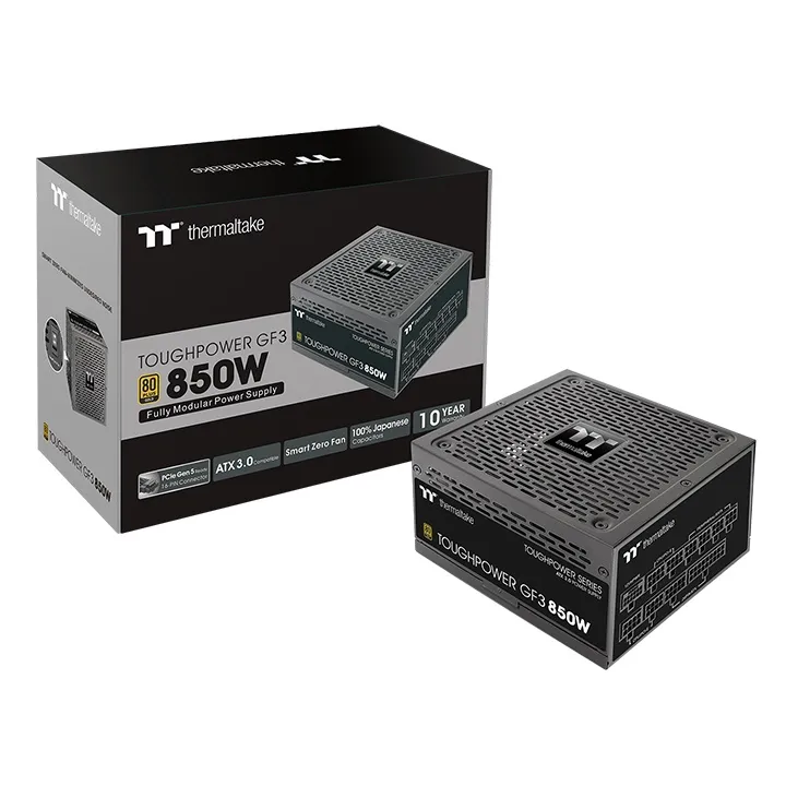 Thermaltake Toughpower GF3 850W - power supply, 80 Plus Gold