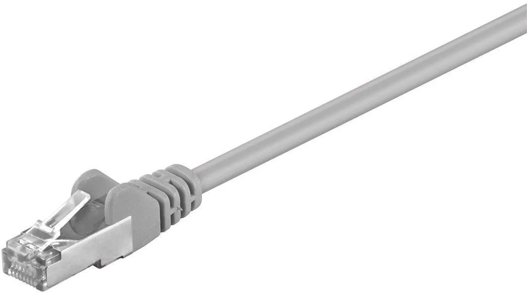 MicroConnect Cat5e F/UTP RJ45 25m Network Cable, Grey