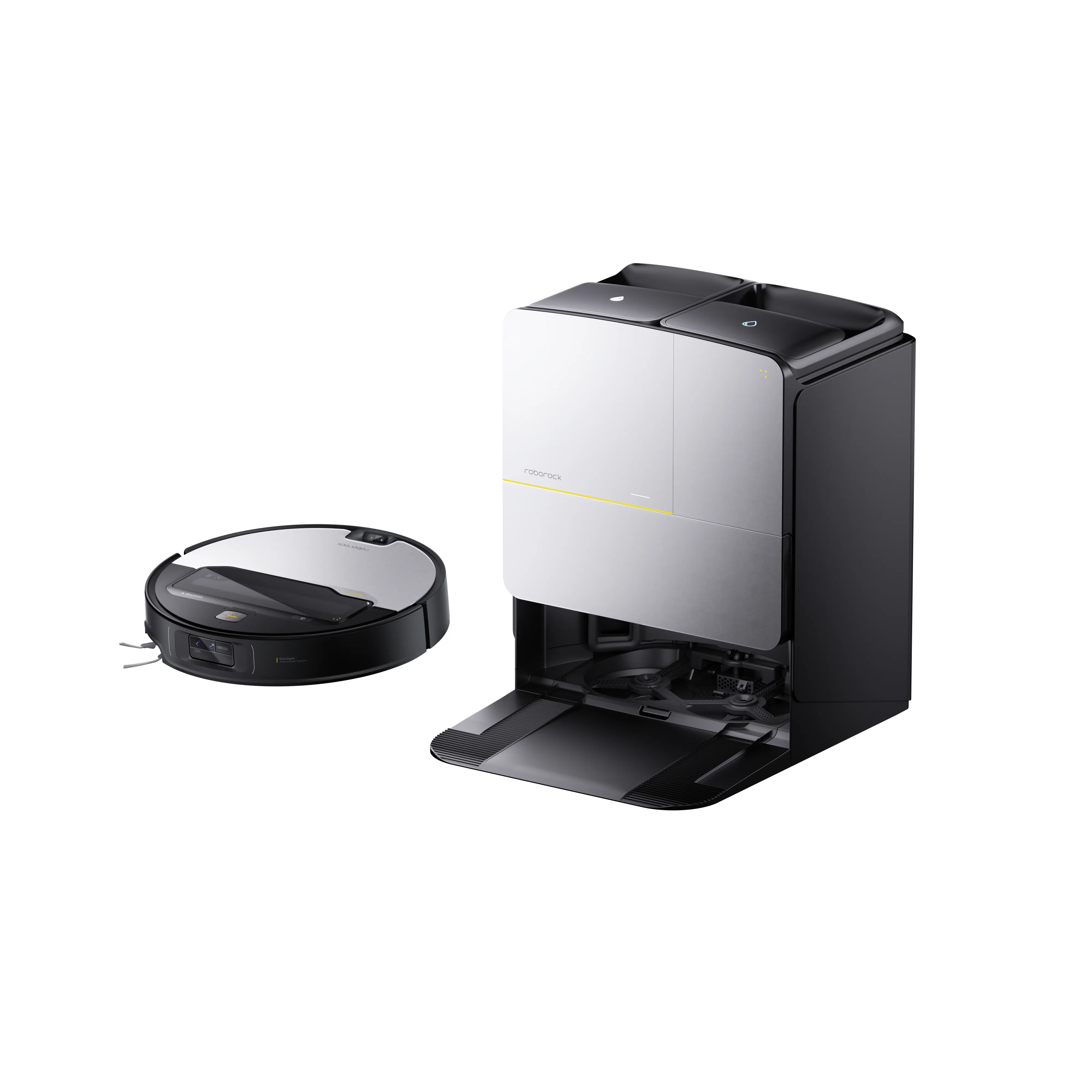 Roborock Saros Z70 Robot vacuum cleaner, Silver