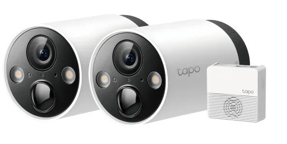 TP-Link Tapo C420S2 - övervakningskamerasystem för utomhusbruk
