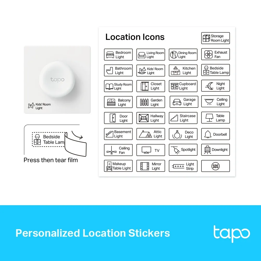 TP-Link Tapo S200D Smart Remote - dimmer switch