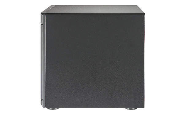 Qnap NAS-kabinett, 12x3,5" + 4x2,5"-platser, 4GB, 2xSFP+, 10GbE, svart