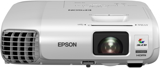 EPSON EB-955WH projektor WXGA 1280x800 16:10 3200 lumen 10000:1 contrast 16W speaker