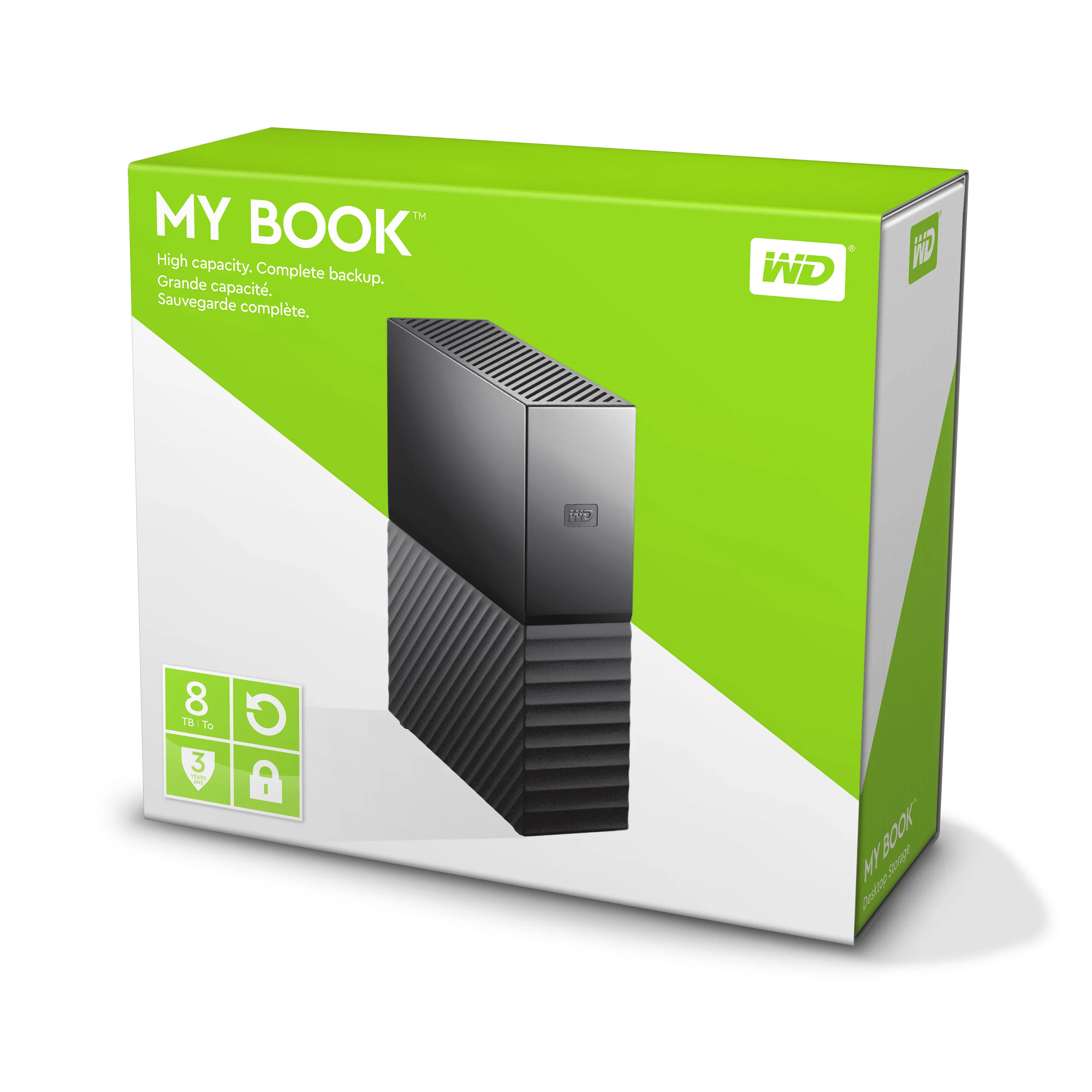 WD My Book 8TB - External HDD, Black