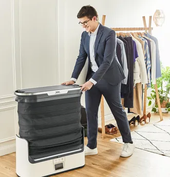 Tefal Care For You steam ironing station YT3040E1 (white/black, wrinkle removal, drying and disinfecting)