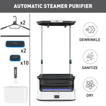 Tefal Care For You steam ironing station YT3040E1 (white/black, wrinkle removal, drying and disinfecting)