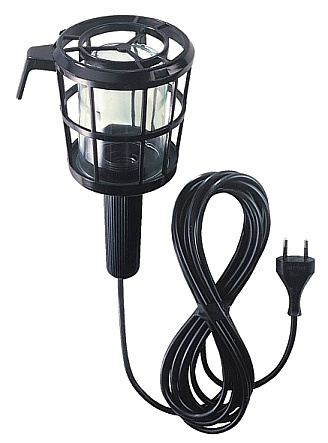 Tarkastusvalo, 5m, H05RN-F 2X0,75 60W E27