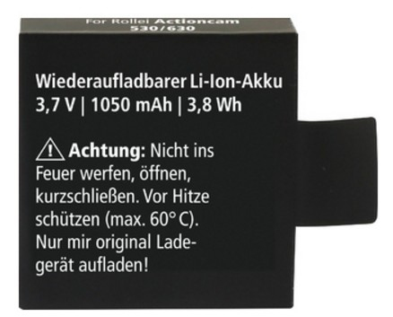 External Charger for Actioncam 530/630