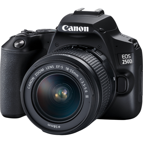 CANON CAMERA EOS 250D BK 18-55 S+50 1.8S