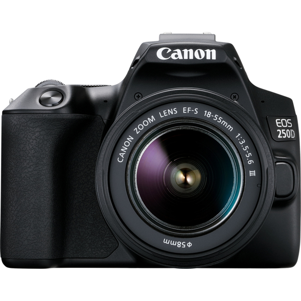 CANON CAMERA EOS 250D BK 18-55 S+50 1.8S