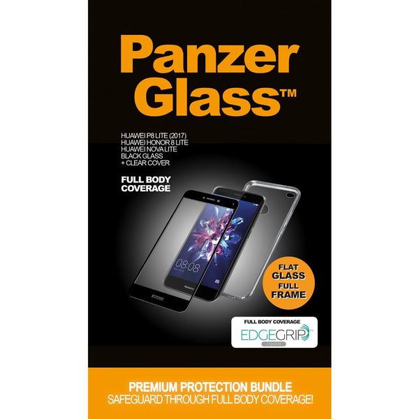 Panzer Huawei Honor 8 Lite/P8 Lite, Full-Fit Glass, Gold