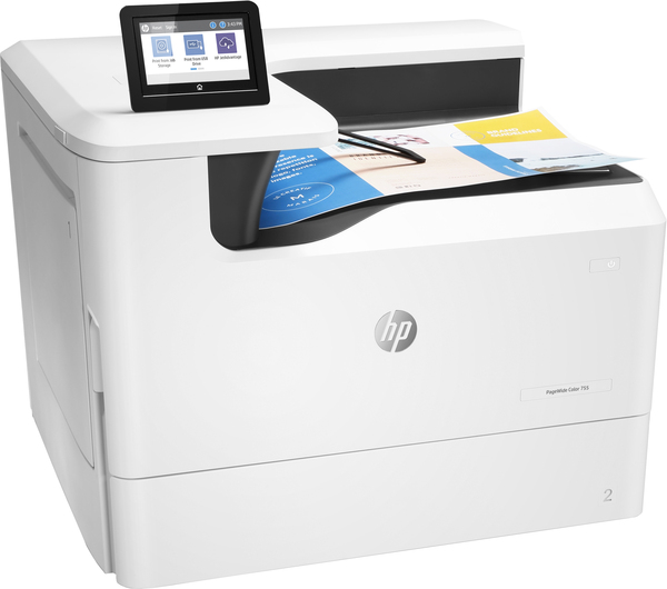 HP PageWide Color 755dn Duplex, A3 -v&auml;rilasertulostin