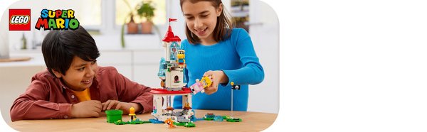 Lego Super Mario Peachin kissapuku ja j&auml;&auml;torni ‑laajennussarja 71407
