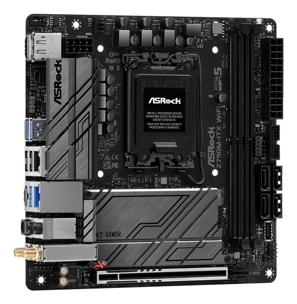 ASRock Z790M-ITX WiFi Mini-ITX - moderkort