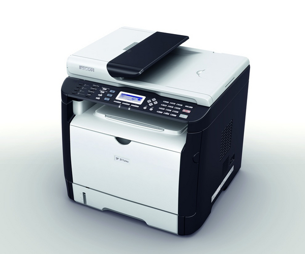 RICOH SP 377SFNWX BLACK AND WHITE MFP PRINTER BASED