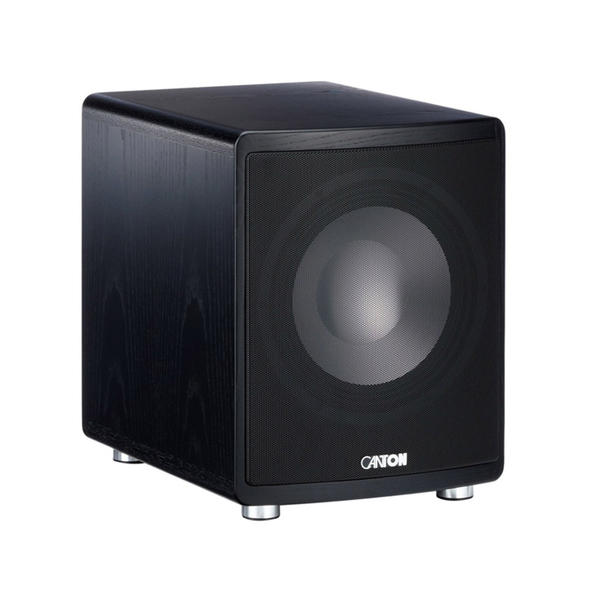 Canton Sub 650 - active subwoofer system, black ash veneer