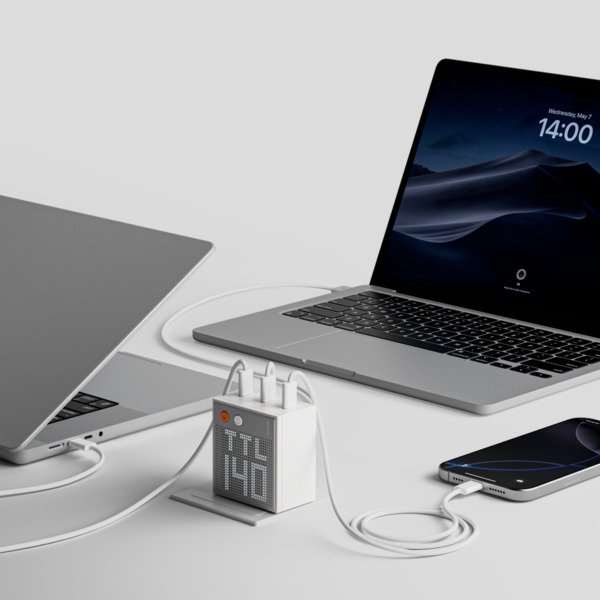 SHARGE Pixel 140W USB-C - Charger, Grey
