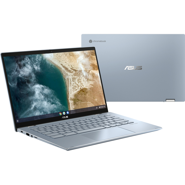 Asus 14&quot; Touch Chromebook Flip CX5. Intel Core i3-1110G4, 8GB RAM, 128GB SSD, Chrome OS -kannettava