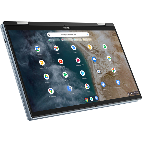 Asus 14&quot; Touch Chromebook Flip CX5. Intel Core i3-1110G4, 8GB RAM, 128GB SSD, Chrome OS -kannettava
