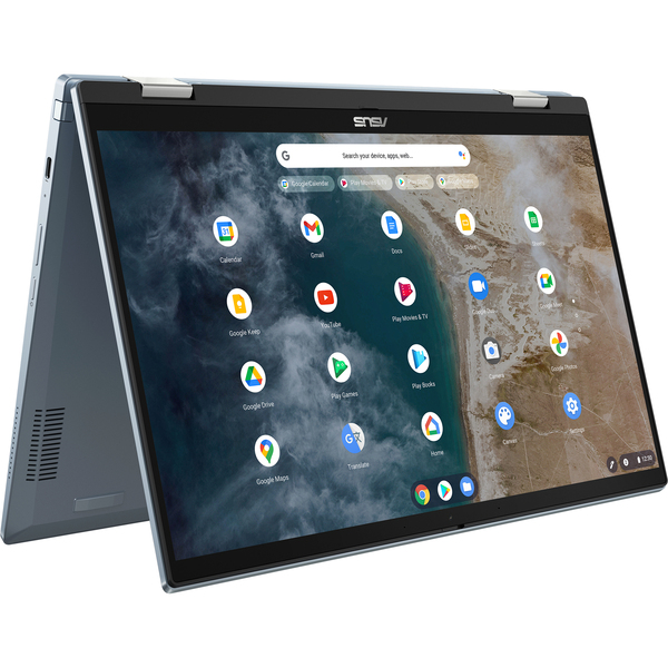 Asus 14&quot; Touch Chromebook Flip CX5. Intel Core i3-1110G4, 8GB RAM, 128GB SSD, Chrome OS -kannettava