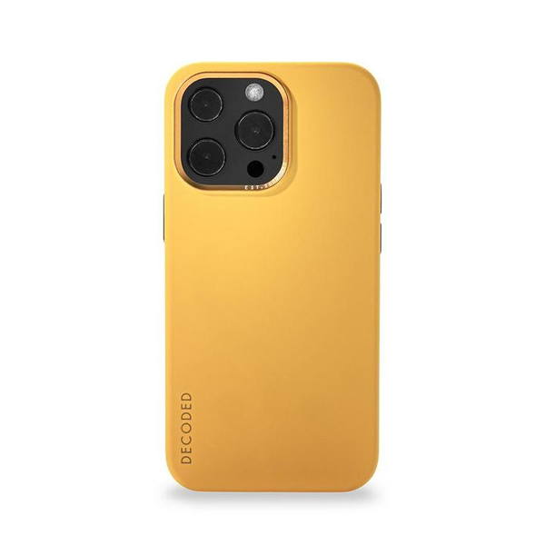 Decoded Silicone Back Cover, iPhone 13 Pro Max, MagSafe - Case, Yellow