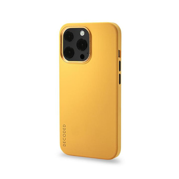 Decoded Silicone Back Cover, iPhone 13 Pro Max, MagSafe - Case, Yellow