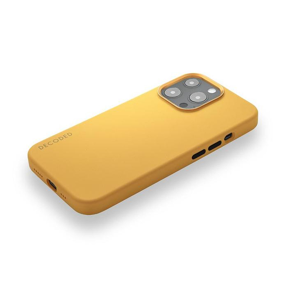 Decoded Silicone Back Cover, iPhone 13 Pro Max, MagSafe - Case, Yellow