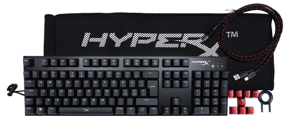 Kingston HyperX Alloy FPS - MX Cherry Blue Mechanical Gaming Keyboard, black