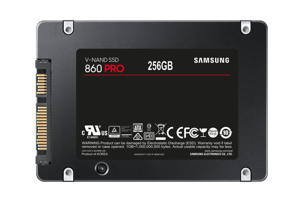 Samsung 256GB 860 PRO, 2.5&quot;, V-NAND, SATA3 560/530 MB/s -SSD-levy