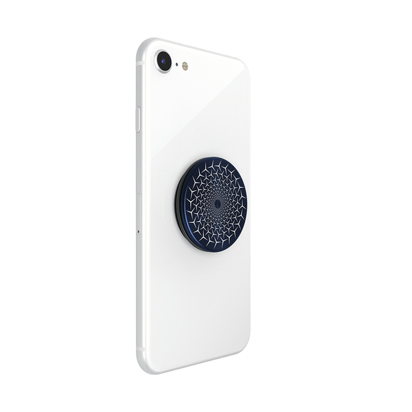 POPSOCKETS BackSpin Alum Propeller Avtagbart Grip med St&auml;llfunktion LUXE Spin