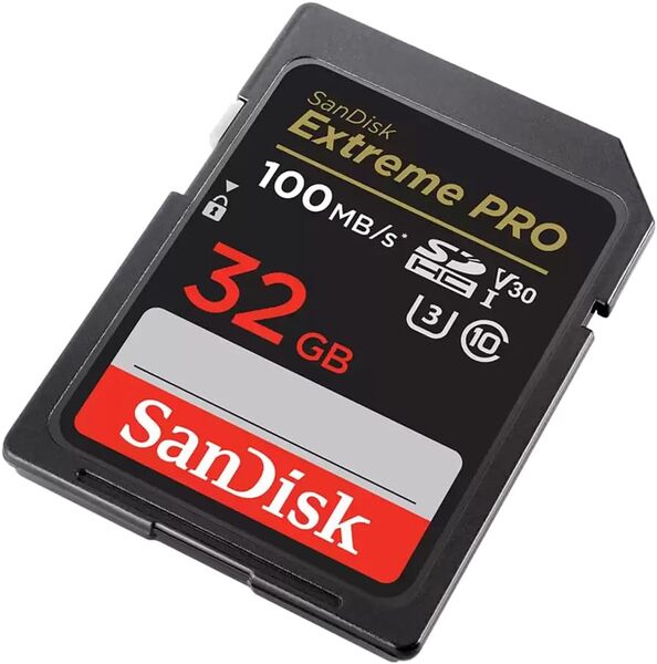 SanDisk Extreme PLUS 32 Gt SD UHS-I U3 V30 -muistikortti