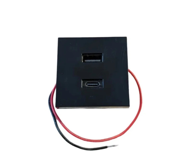 Shelly USB charger for Wall Display Stand Black