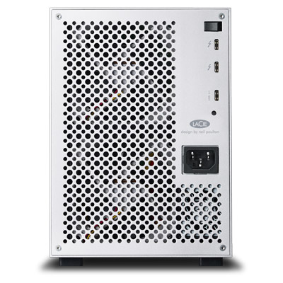 LaCie 6big Thunderbolt 3 Desktop RAID Storage 60 TB - extern h&aring;rddisk