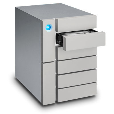 LaCie 6big Thunderbolt 3 Desktop RAID Storage 60 TB - extern h&aring;rddisk