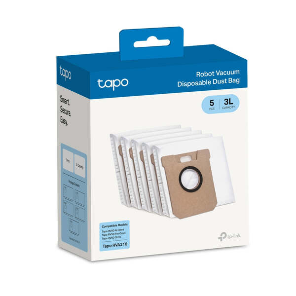 TP-Link Tapo RVA210 Dust Bags for RV50 Omni Series, 5-pack