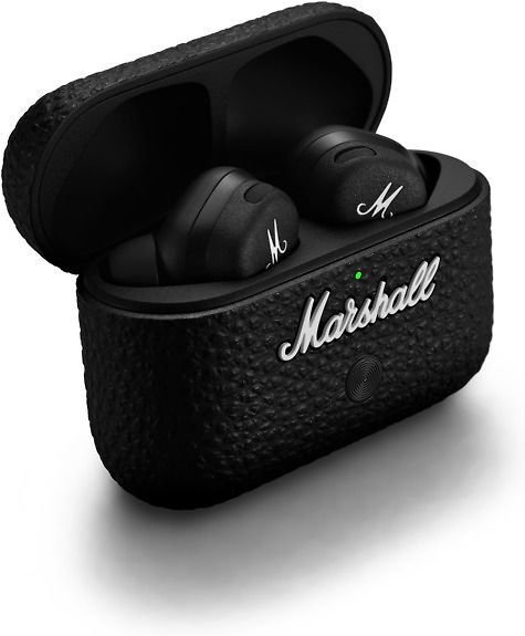 Marshall Motif II A.N.C. tr&aring;dl&ouml;sa in-ear h&ouml;rlurar, svart